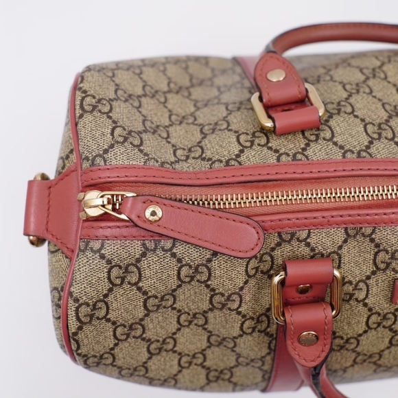 AU06❤️ Gucci GG Plus Monogram Joy Boston - Picture 10 of 15